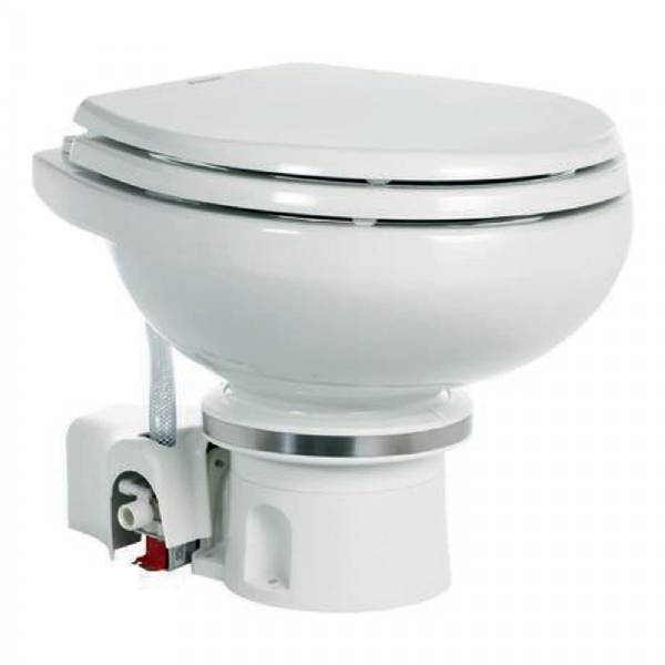 Dometic Masterflush 7120 White Electric Macerating Toilet W/Orbit Base