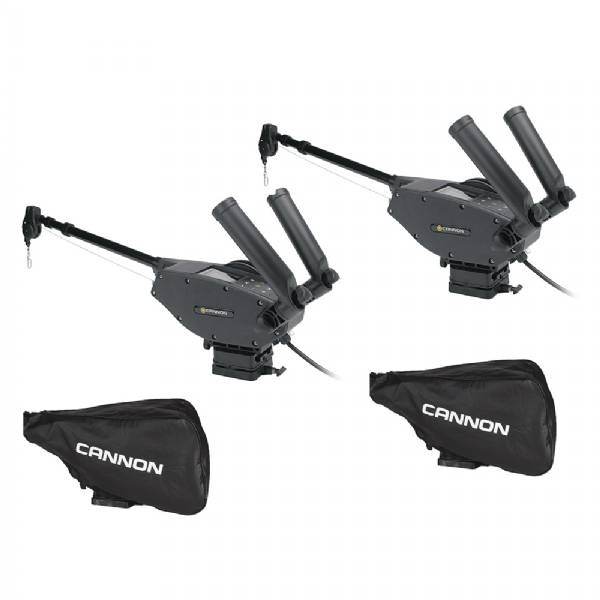 Cannon Optimum 10 Bt Electric Downrigger 2-Pack W/Black Covers