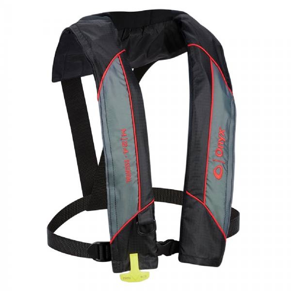 Onyx M-24 Essential Manual Inflatable Life Jacket - Red - Adult Uni