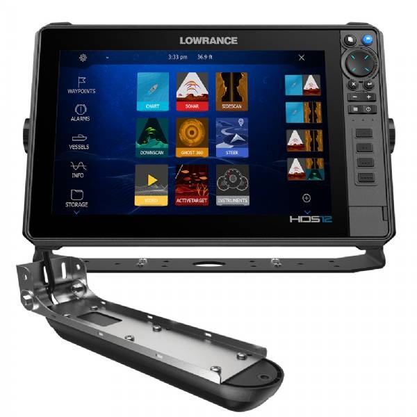 Lowrance Hds Pro 12 W/C-Map Discover Onboard Plus Active Imaging Hd