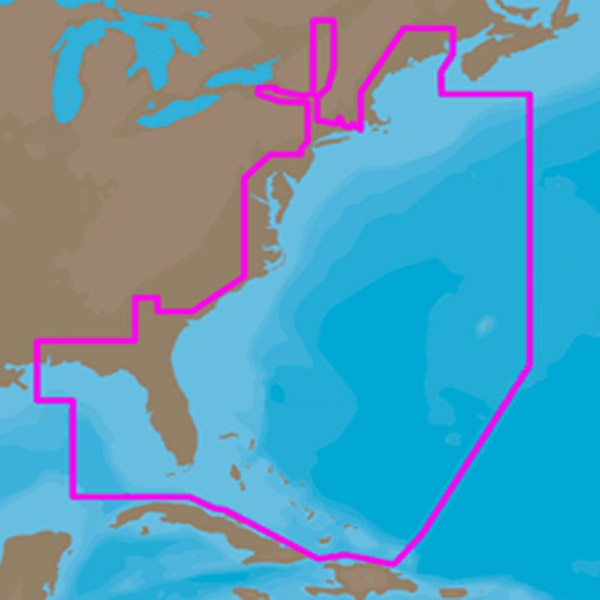 C-Map Na-M022 Max Wide Microsd East Coast And Bahamas