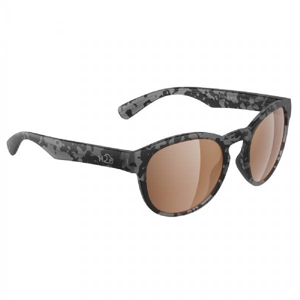 H2optix Caladesi Sunglasses Matt Tiger Shark, Brown Lens Cat. 3 - Ar c