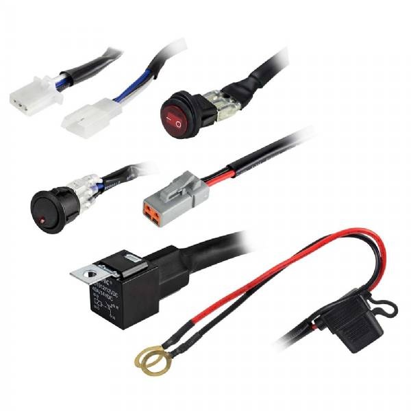 Heise Atp Wiring Harness And Switch Kit - 1 Lamp Universal