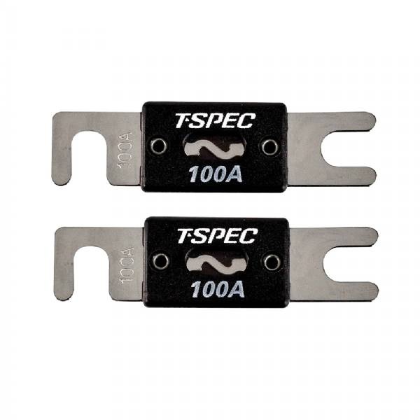 T-Spec V8 Series Anl Fuse 100 Amp - 2 Pack