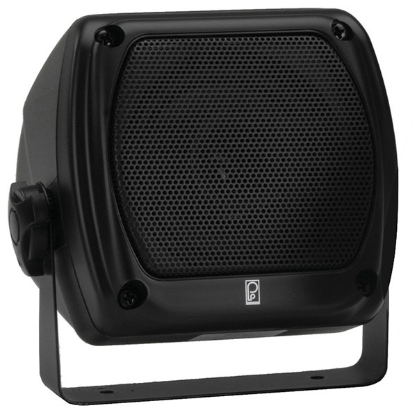 Poly-Planar Subcompact Box Speaker - (Pair) Black