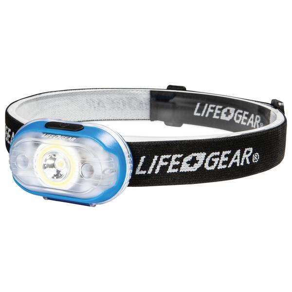 Life Gear 300-Lumen Glow Multifunction Led Headlamp