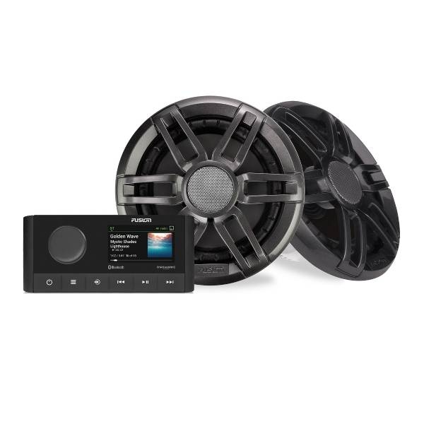 Fusion Ms-Ra210kspg Bundle Ms-Ra210 Stereo With Pair Xs Sport Speaker
