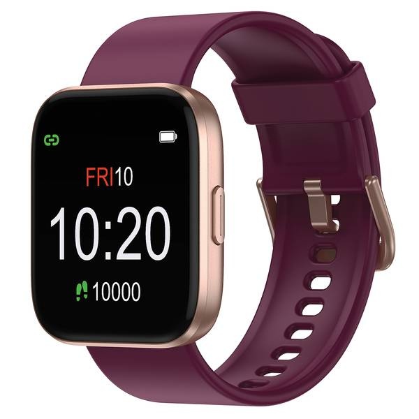 Letsfit Iw1 Bluetooth Smart Watch (Purple/Gold)
