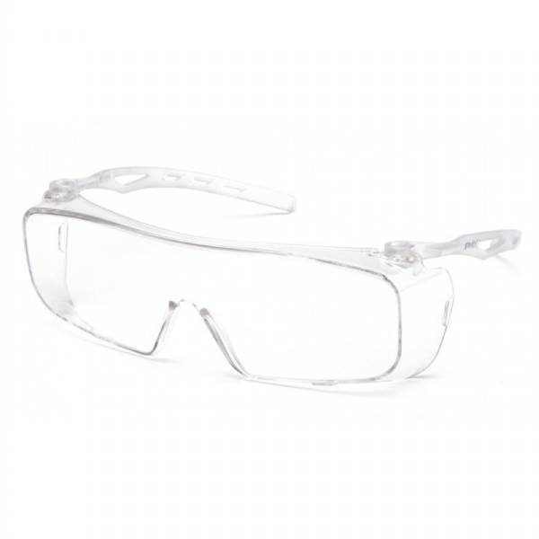 Pyramex Safety Glasses Cappture Clear H2x Antifog Dielectric