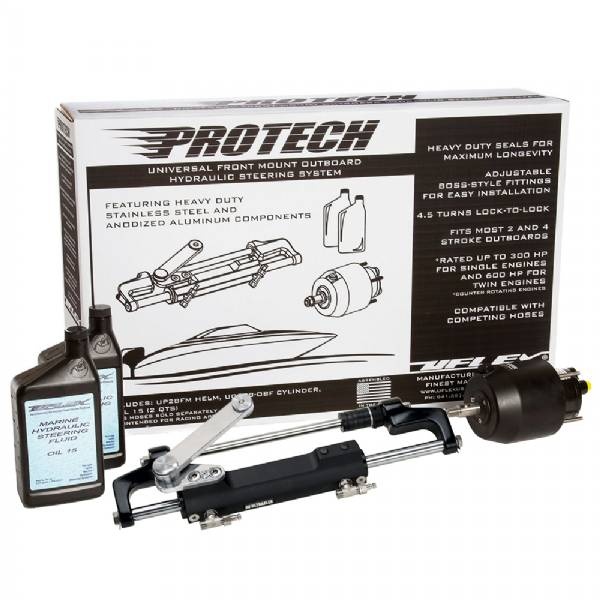 Uflex Usa Protech 1.1 Front Mount Ob Hydraulic System - Includes Up28 Fm