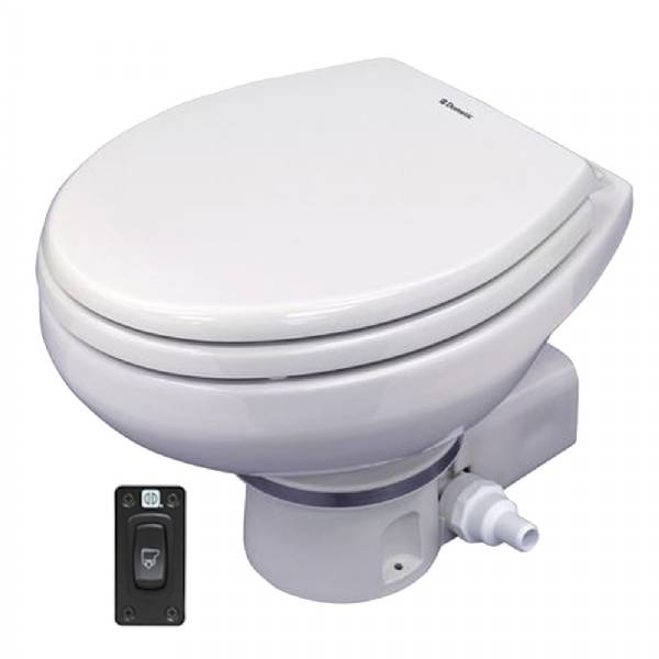 Dometic Masterflush Mf 7260 Macerator Toilet - White