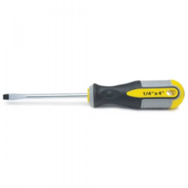 Roadpro Screwdriver Slotted 4 .In X1/4 .In Magn