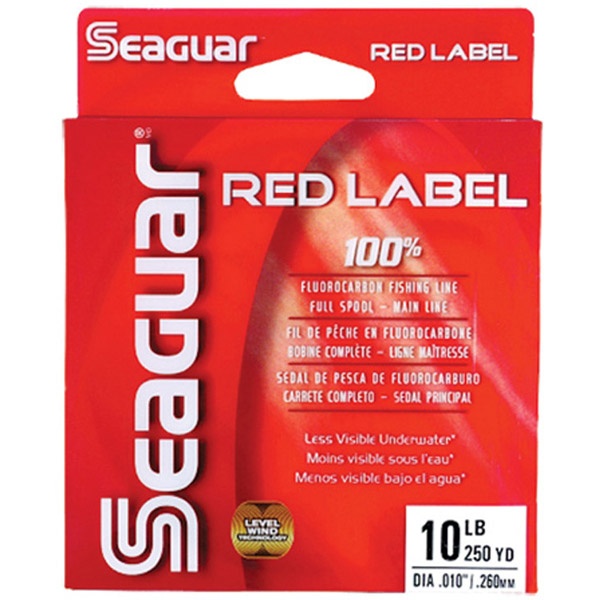 Seaguar Red Label 100% Fluoro 200Yd 10Lb