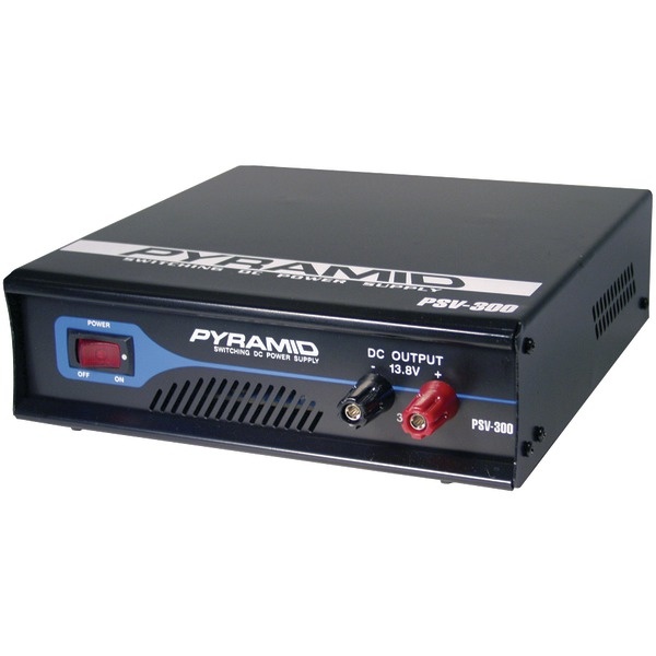 Pyramid 30-Amp Heavy-Duty Switching Power Supply With Cooling Fan