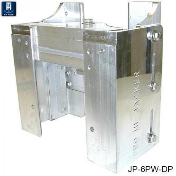 T H Marine Hi-Jacker 6 In 3/8 In Thick Jack Plate For Up To 175Hp Outboar