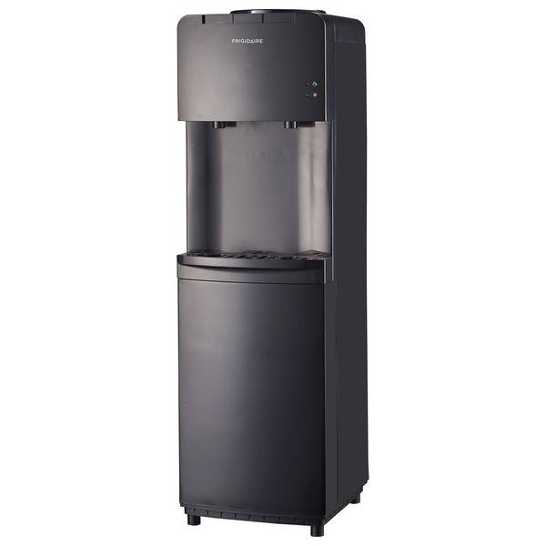 Frigidaire Enclosed Hot And Cold Water Cooler/Dispenser (Black)
