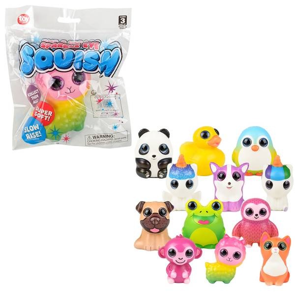 The Toy Network Mini Sparkle Eye Squish 3.5 Inch