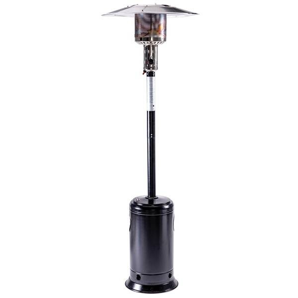 Legacy Heating Standing Propane Patio Heater (Hammered Black)