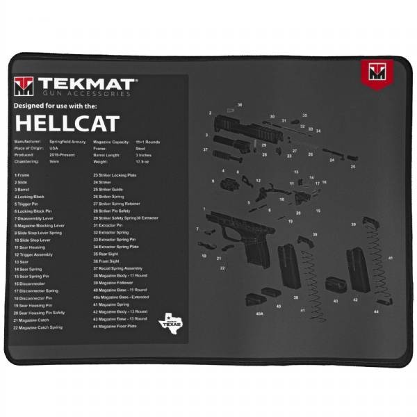 Tekmat Tekmat Ultra Pstl Mat Hellcat