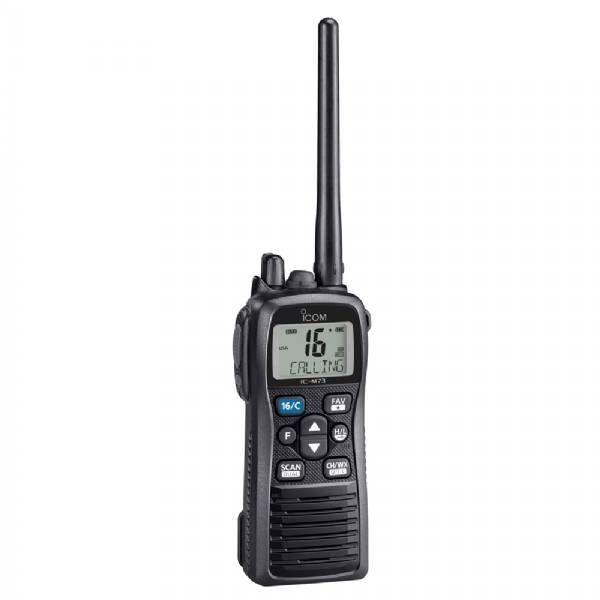 Icom M73 Plus Handheld Vhf Marine Radio W/Active Noise Cancelling a