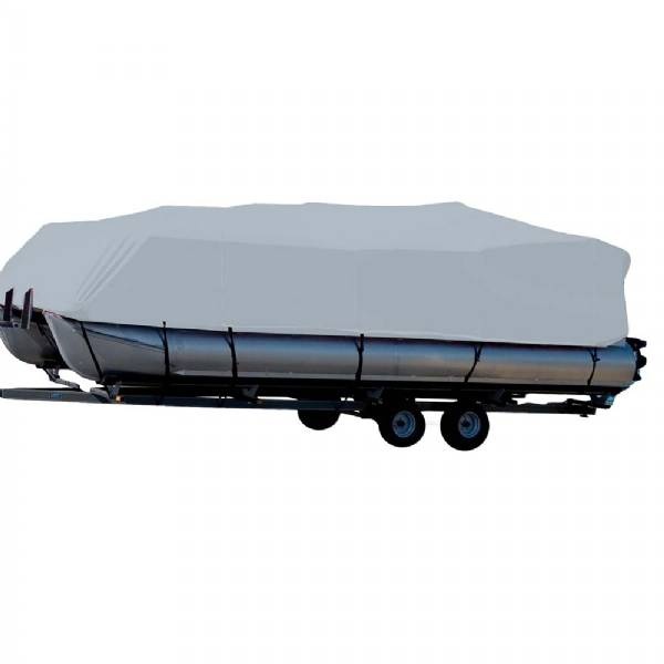 Carver Sun-Dura Styled-To-Fit Boat Cover F/16.5 Ft Pontoons W/Bimini