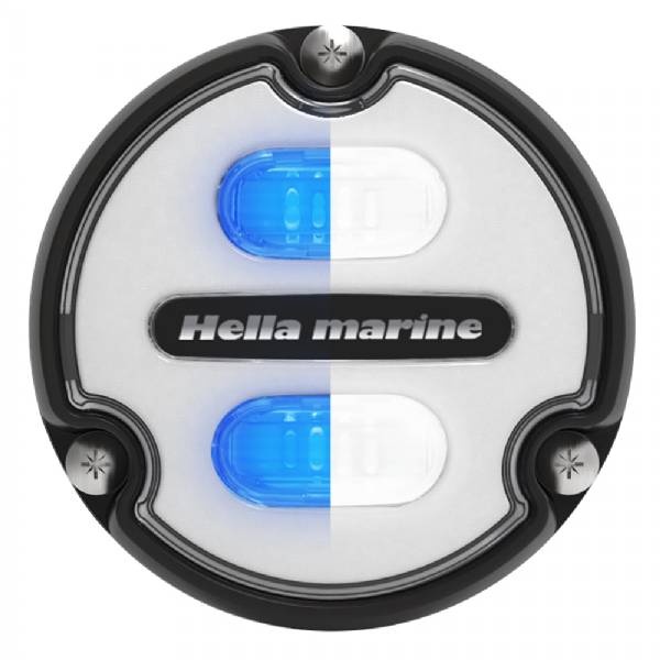 Hella Apelo A1 Blue White Underwater Light - 1800 Lumens - Black Hou