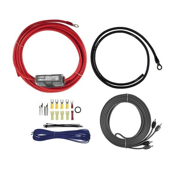 T-Spec V8 Series 8-Gauge 600-Watt Amp Installation Kit With Rca Cable
