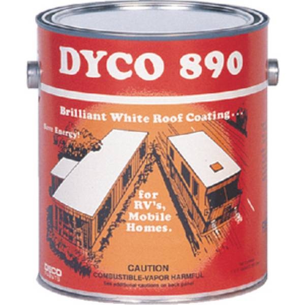 Dyco Paints Gal White Dyco 890 Shield/Seal
