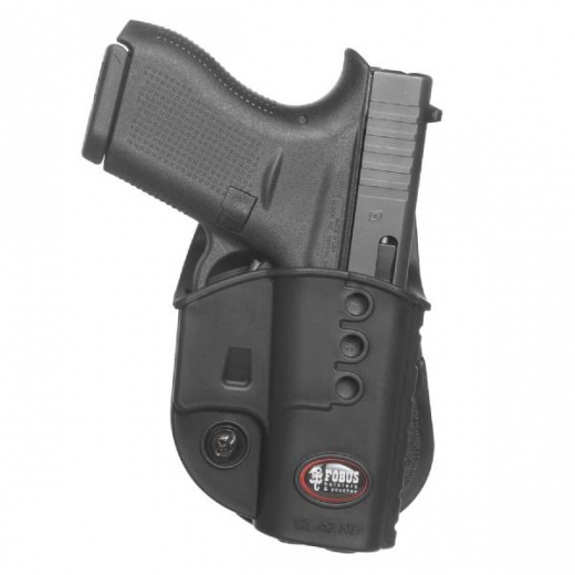 Fobus GL42ND Paddle Holster for Glock 42 RH BLK