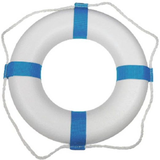 Taylor 20 White Deco Life Ring
