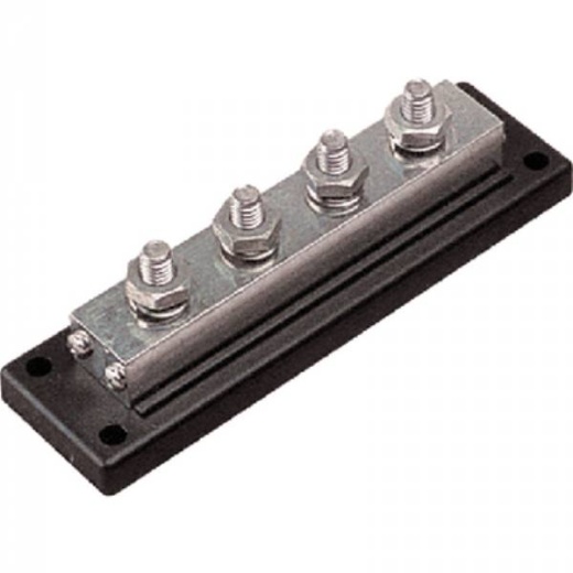 Sea Dog Buss Bar-Brass Tin Plated/Abs - 600A Stud Terminal