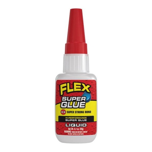 Flex Seal Flex Super Glue Liquid - High-Strength Water-Resistant Adhesive