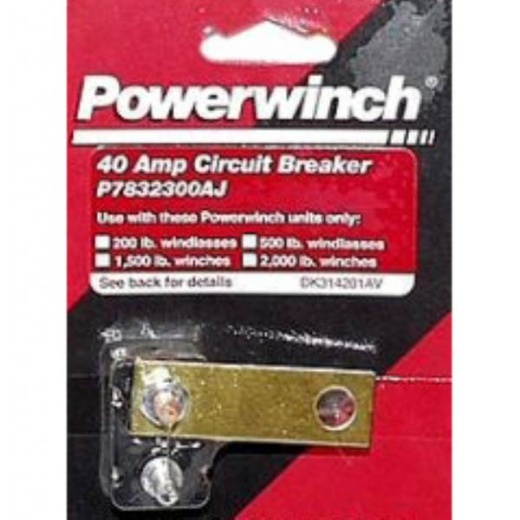 Powerwinch 40A Circuit Breaker