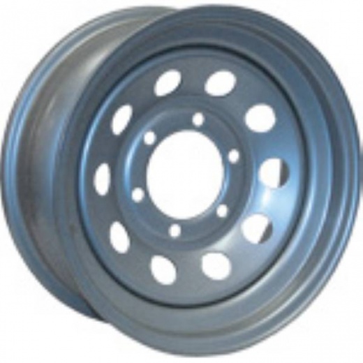 Americana 16X6 Mod 6H 5.5 Star Slvr Wheels