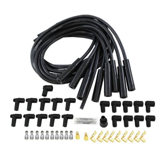 Speedfx Spark Plg Wires Uni. Fit 8.5 Bk 180 - High Performance Spark Plug Wires