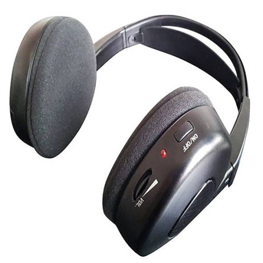 Audiovox Single Channel Fold-Flat Headphone