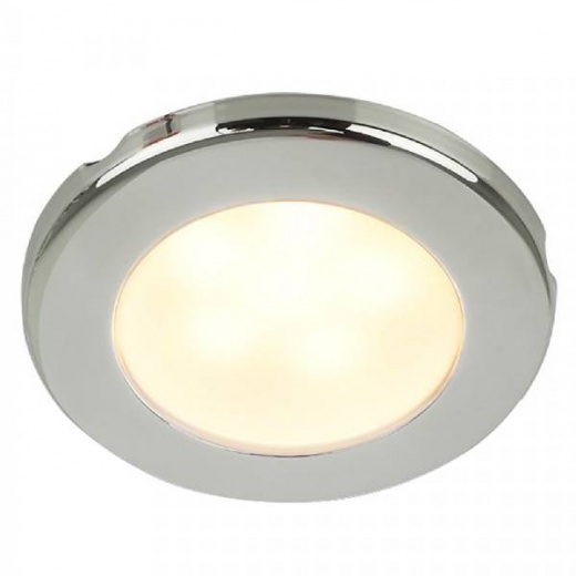 Hella Euroled 75 3Inch Round Screw Mount Down Light - Warm White Led