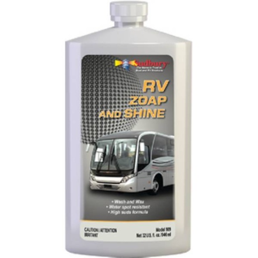 Sudbury Rv Zoap And Shine, 128 Oz - The Ultimate RV Cleaner