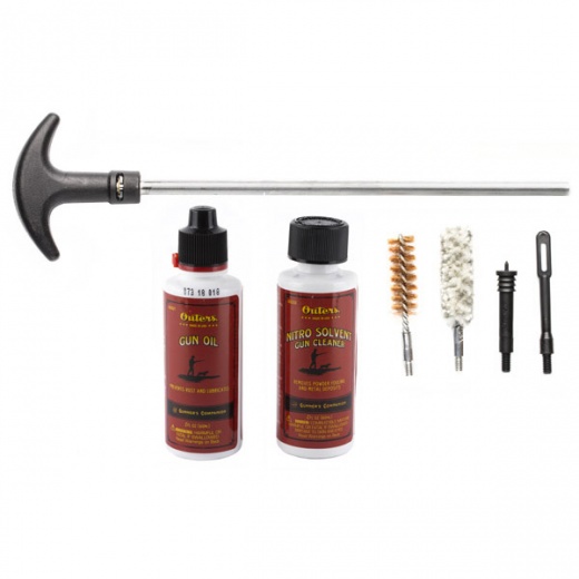 Outers 40-45Cal Pstl Clng Kit Clam - The Ultimate Pistol Cleaning Kit