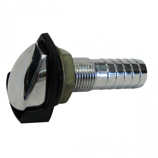 Perko Gas Tank Vent W/Splash Guard - Chrome Plated Zinc - 8541 Inch