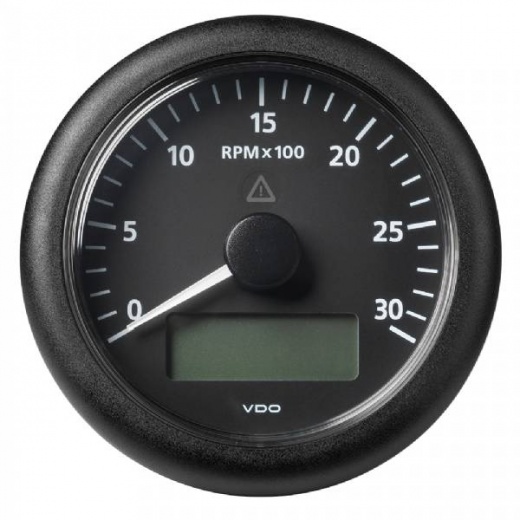 VDO Marine 3-3/8Inch ViewLine Tachometer w/Multi-Function Display