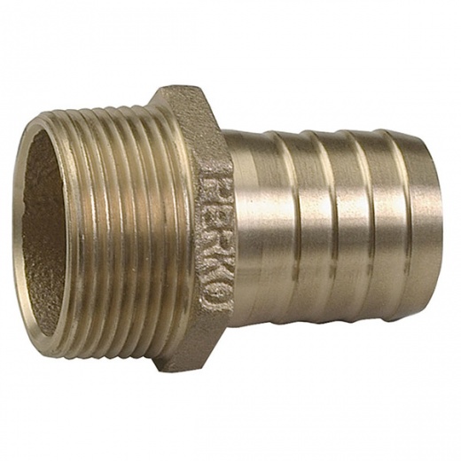 Perko 1-1/2 Pipe To Hose Adapter Straight Bronze Made In The Usa
