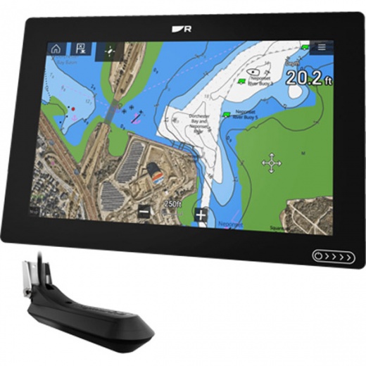 Raymarine Axiom Plus 12 MFD, RV 3D, No Charts, Transducer