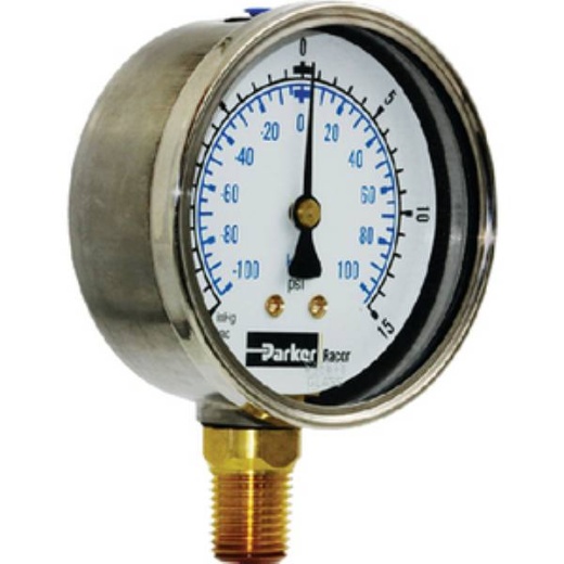 Racor Vacuum Gauge Kit Bottom Mount