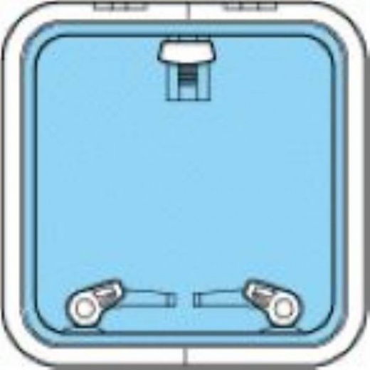 Lewmar Size 44 Low Profile Hatch Flange Base