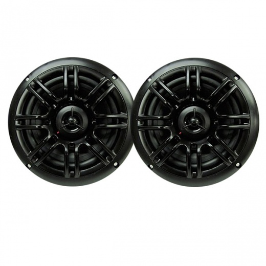 Milennia Spk652b 6.5 Inch, 2-Way Marine Speakers - 150W - Black