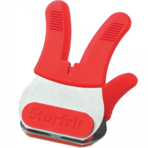 Starfrit Utensil Pot Clip, Red - Utensil Holder for Cookware