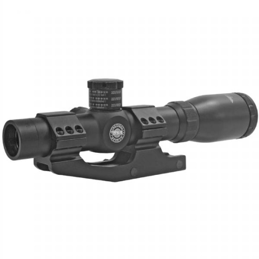 BSA TACT WPN 1-4X24 MIL DOT BLK Tactical Rifle Scope