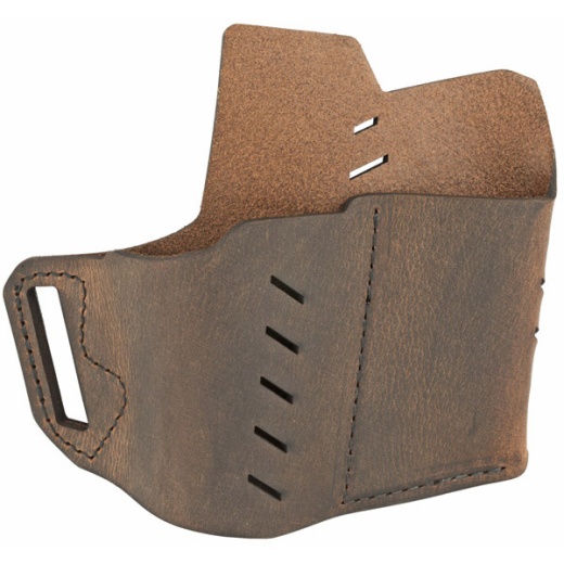 Versacarry Commander OWB Holster - Right Hand, Distressed Brown, Sz2