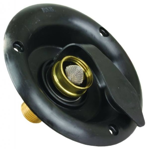 Jr Products Cty H2o Dish W/1/2Mpt Bk - Direct OEM Replacement for RV Fresh Water System